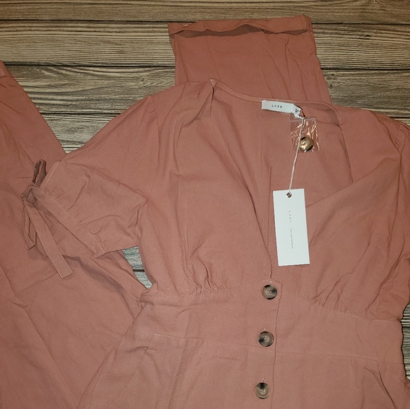 Sale! DANNI Blush Jumpsuit - Picture 4 of 5